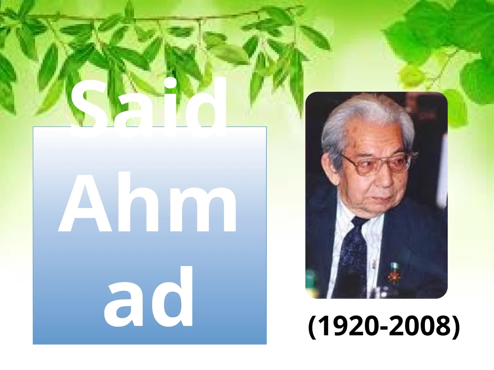 Said Ahmad