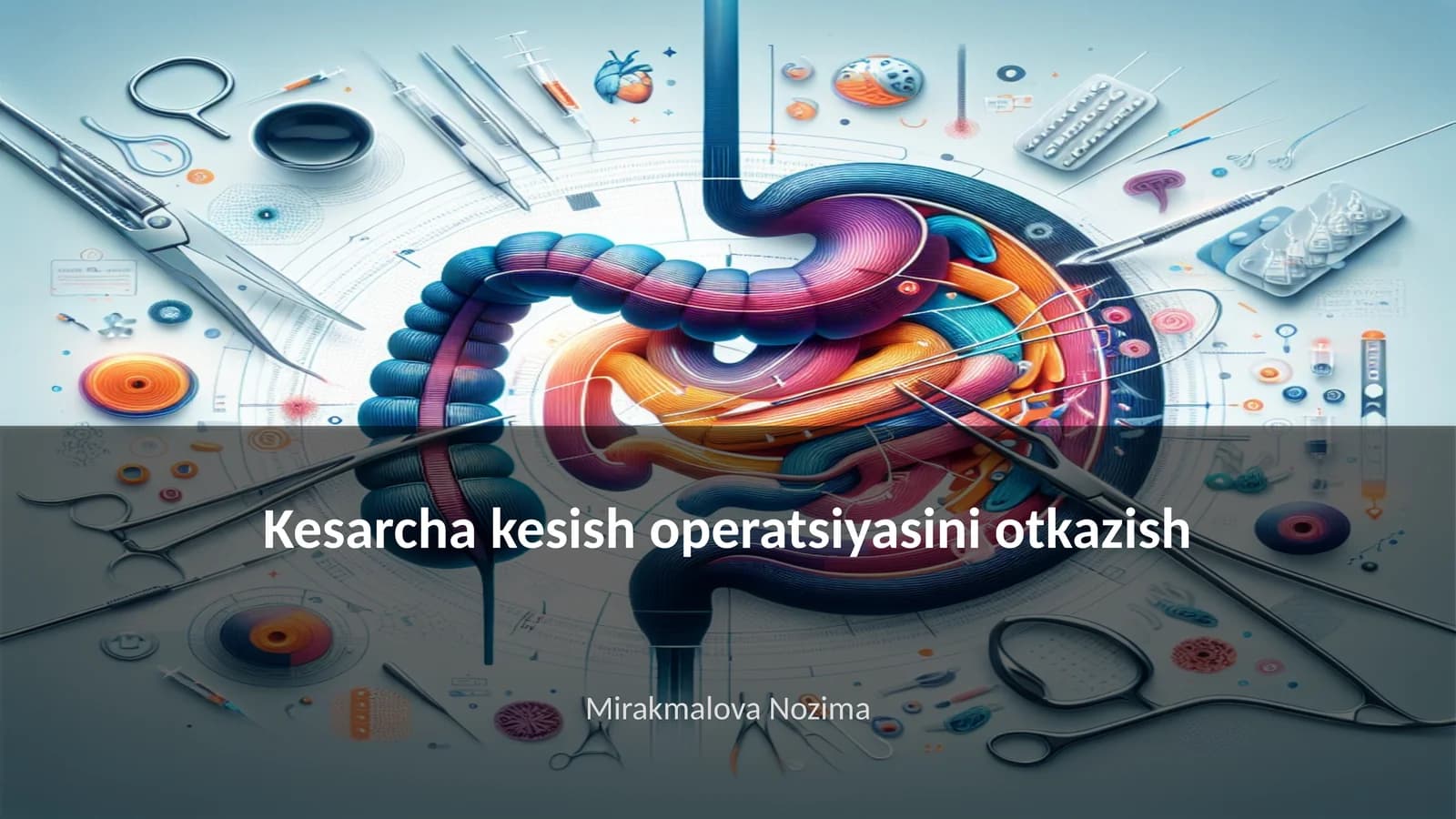 Kesarcha kesish operatsiyasini otkazish