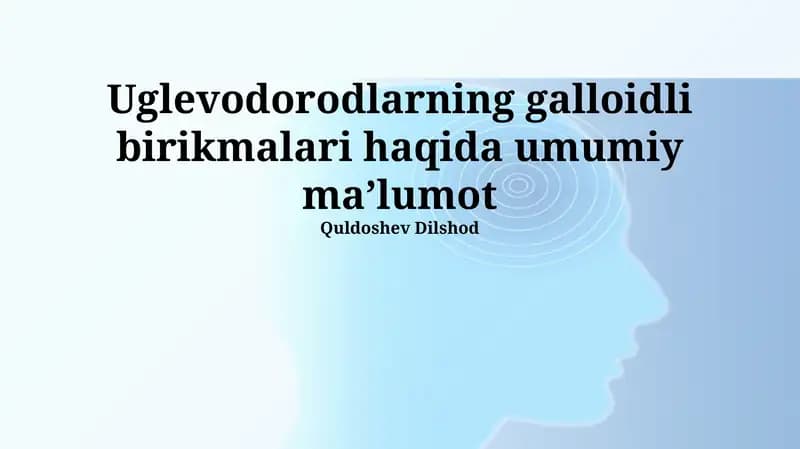 Organohalogen birikmalar