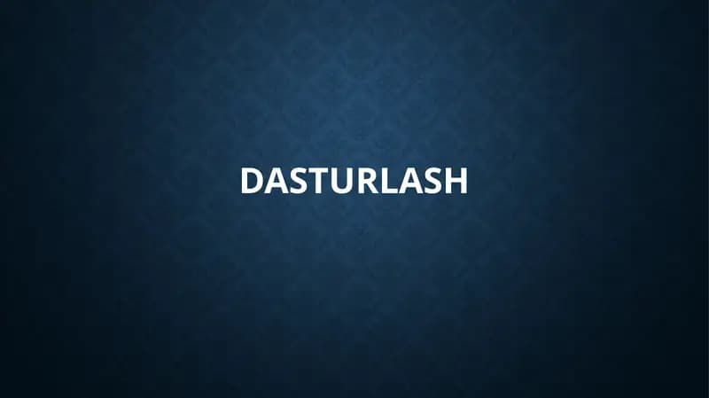 Dasturlashga kirish