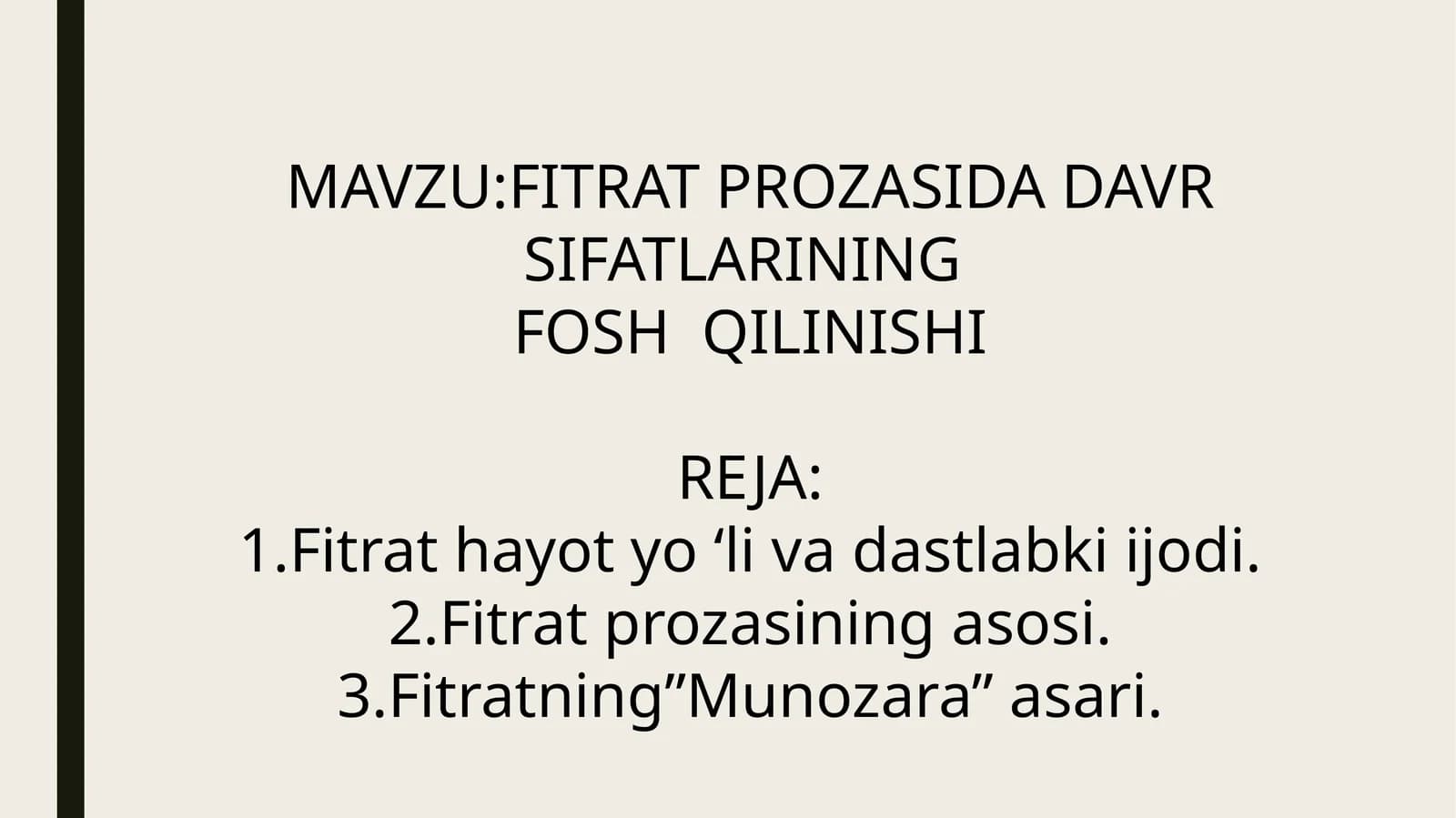 Fitrat