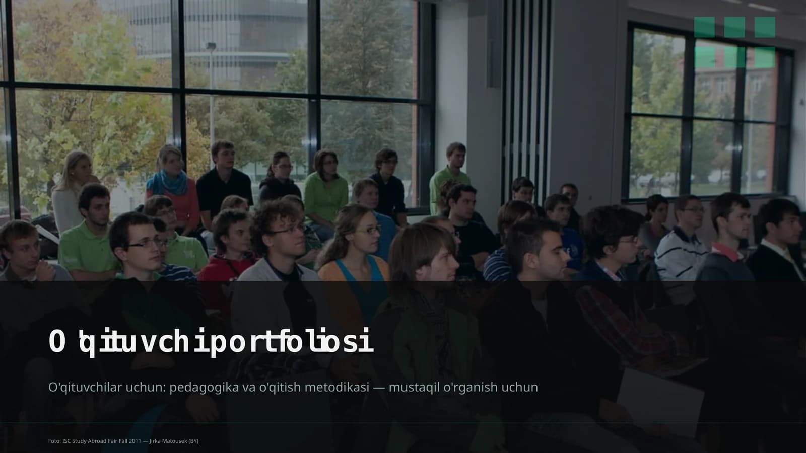 O'qituvchi portfoliosi