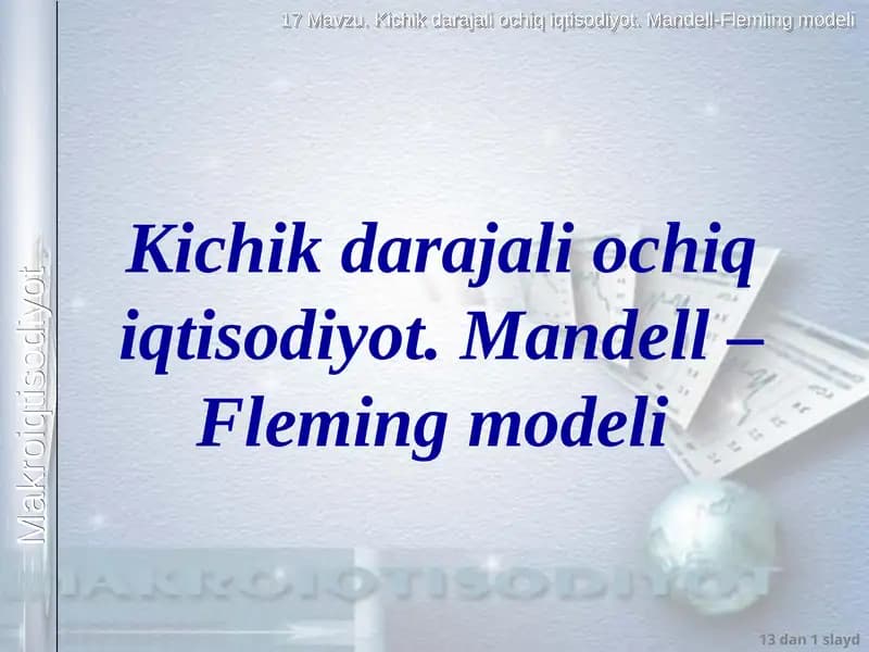 Mandell – Fleming modeli