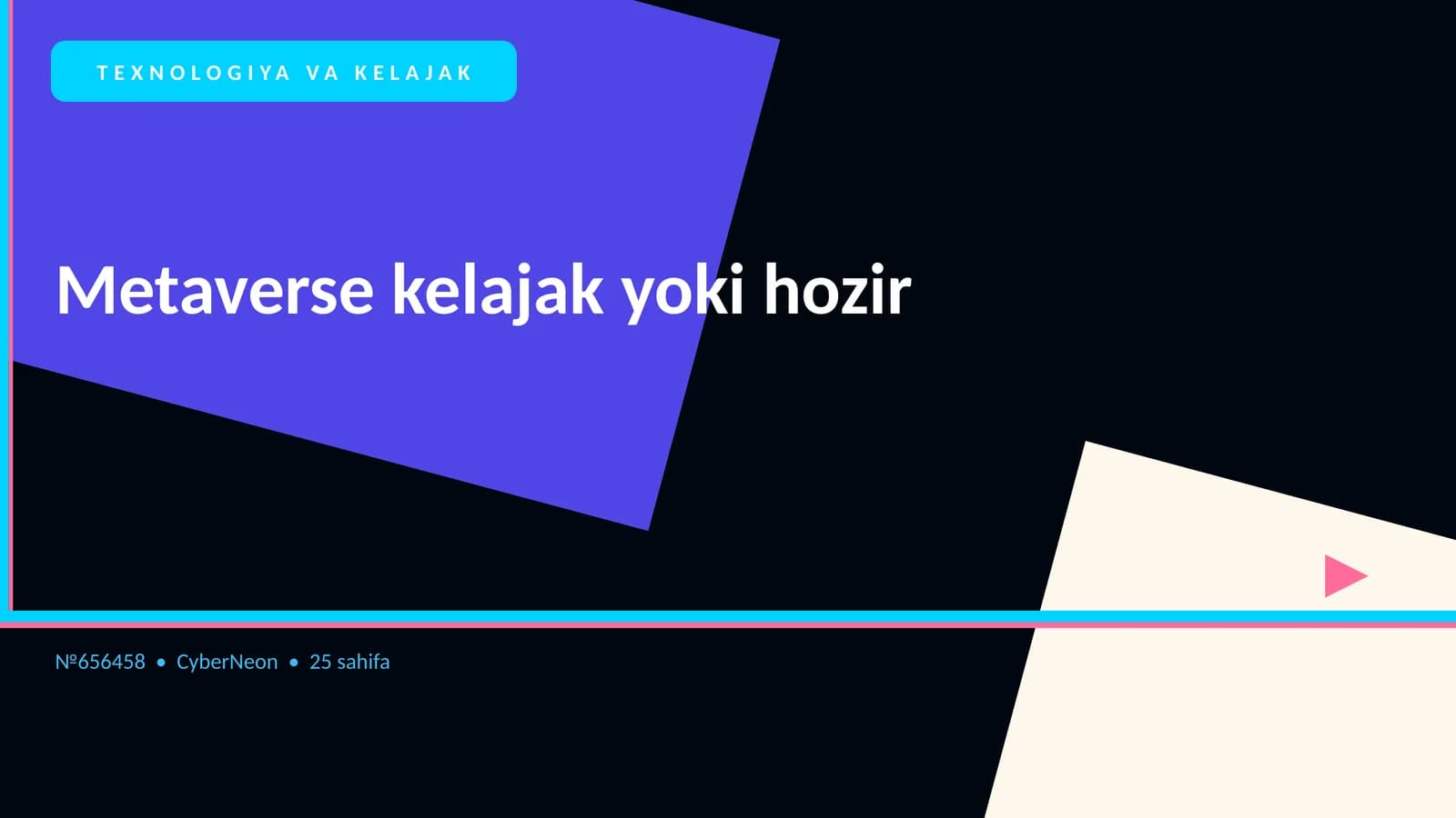 Metaverse kelajak yoki hozir