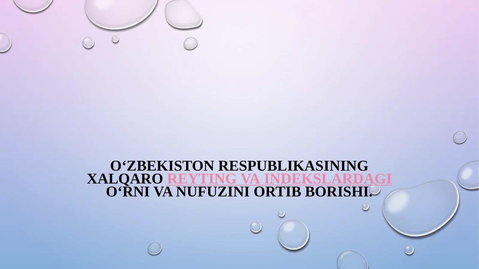 Халқарор ейтинглар