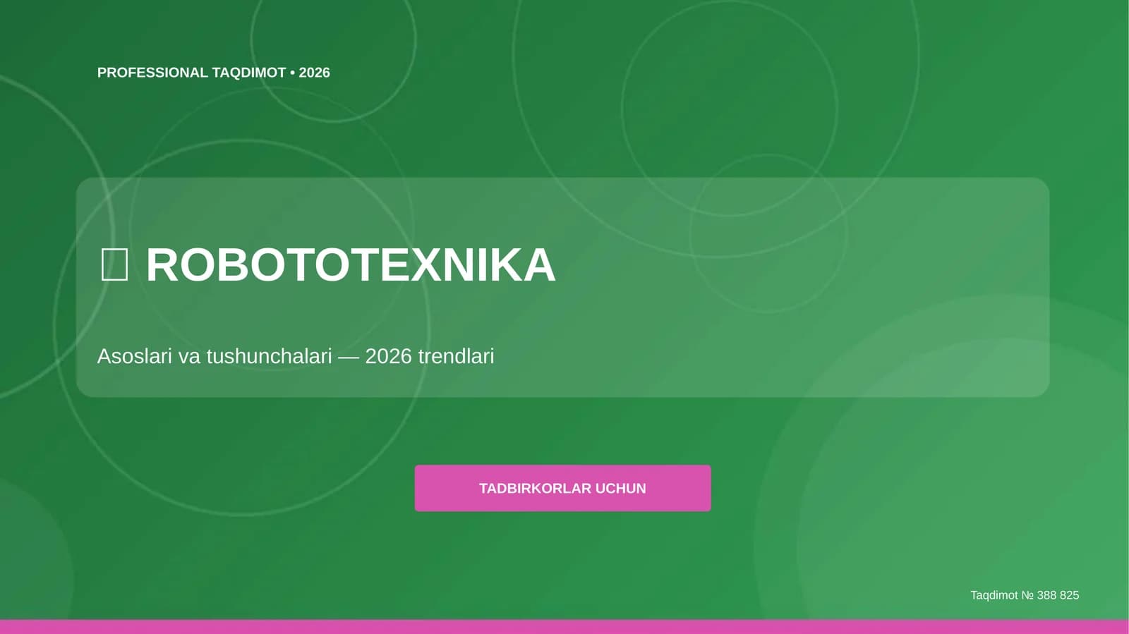 Robototexnika: asoslari va tushunchalari (2026 trendlari) [tadbirkorlar uchun]