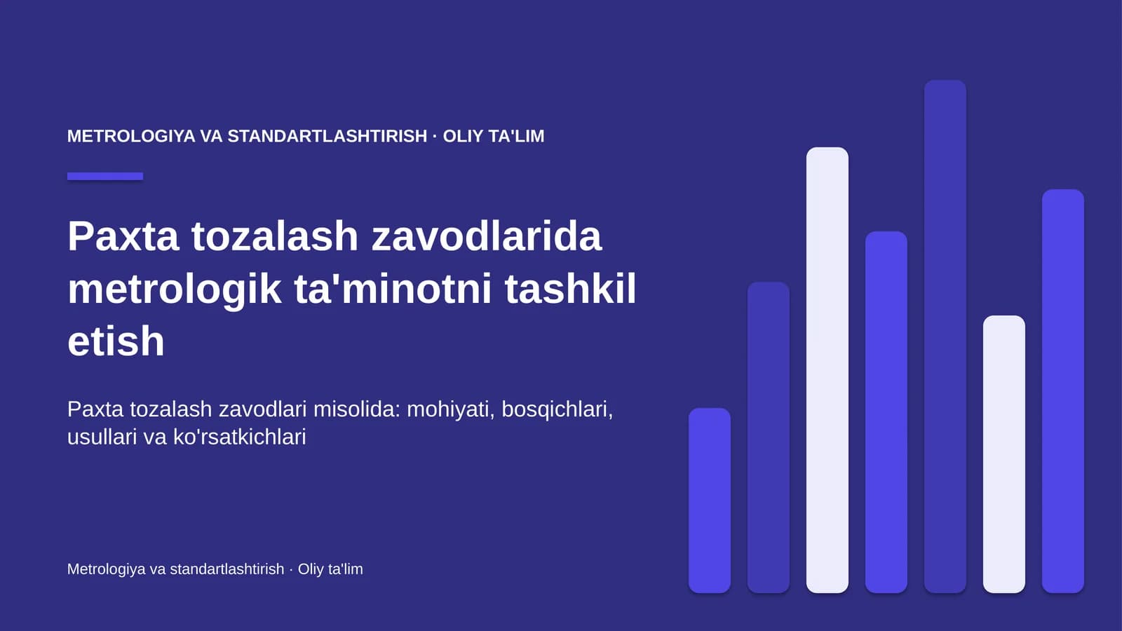 paxta tozalash zavodlarida metrologik ta'minotni tashkil etish 7347
