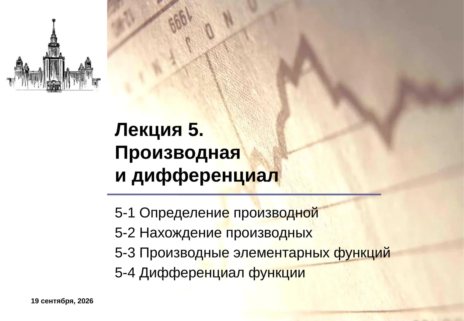 Производная