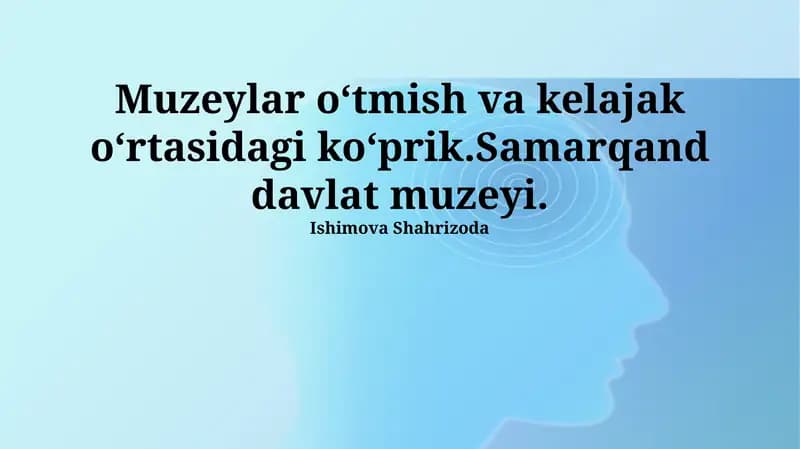 Samarqand Davlat Muzeyi