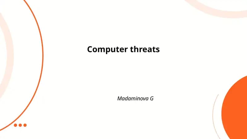 Computer threats