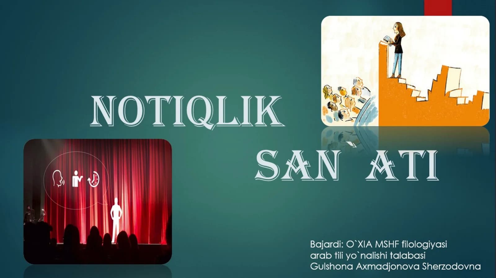 PPT Nutq madaniyati. Notiqlik san'ati