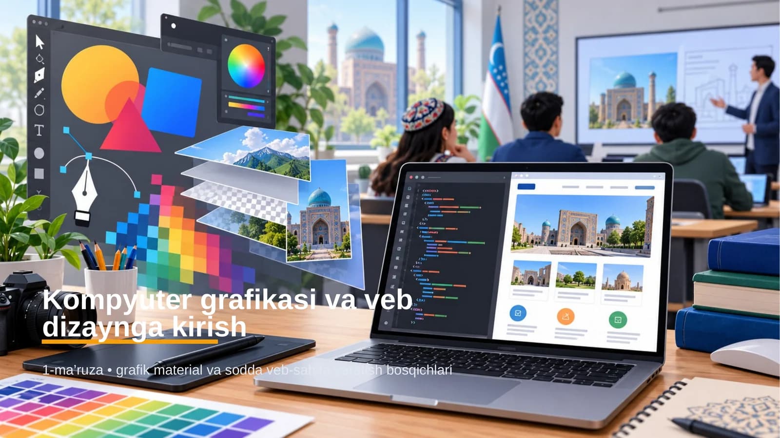 Kompyuter grafikasi va veb dizaynga kirish