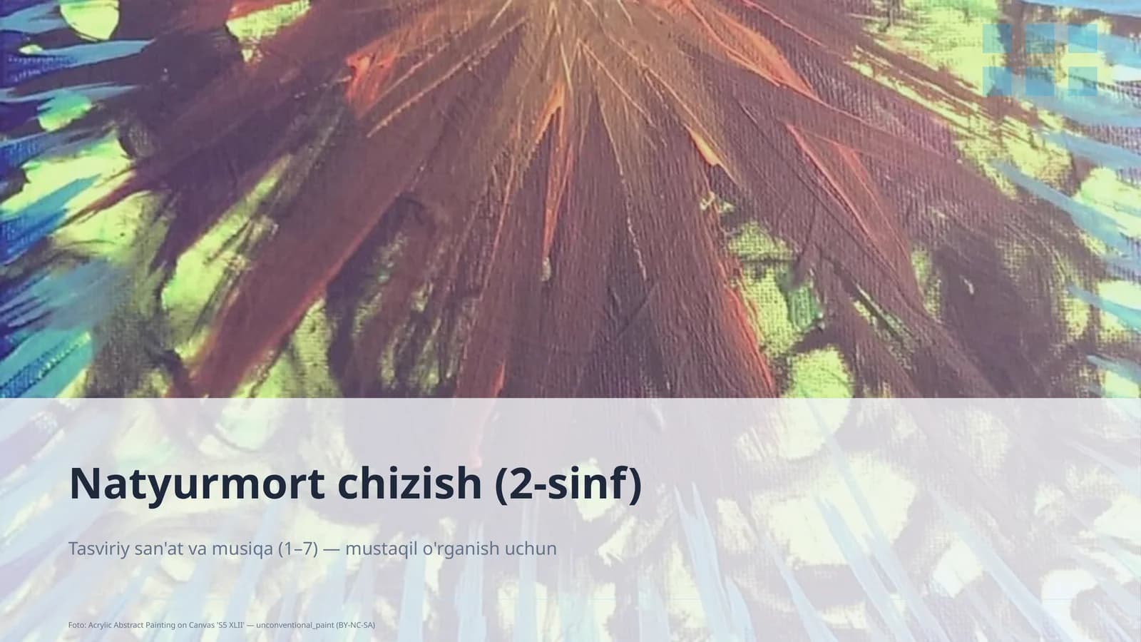 Natyurmort chizish (2-sinf)