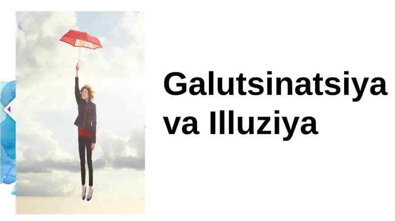 Galutsinatsiya va illuziya
