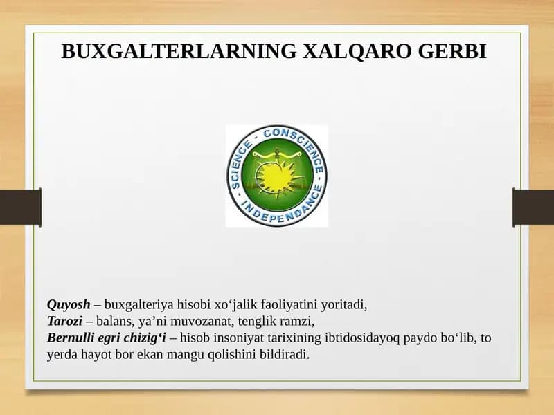 BUXGALTERLARNING XALQARO GERBI