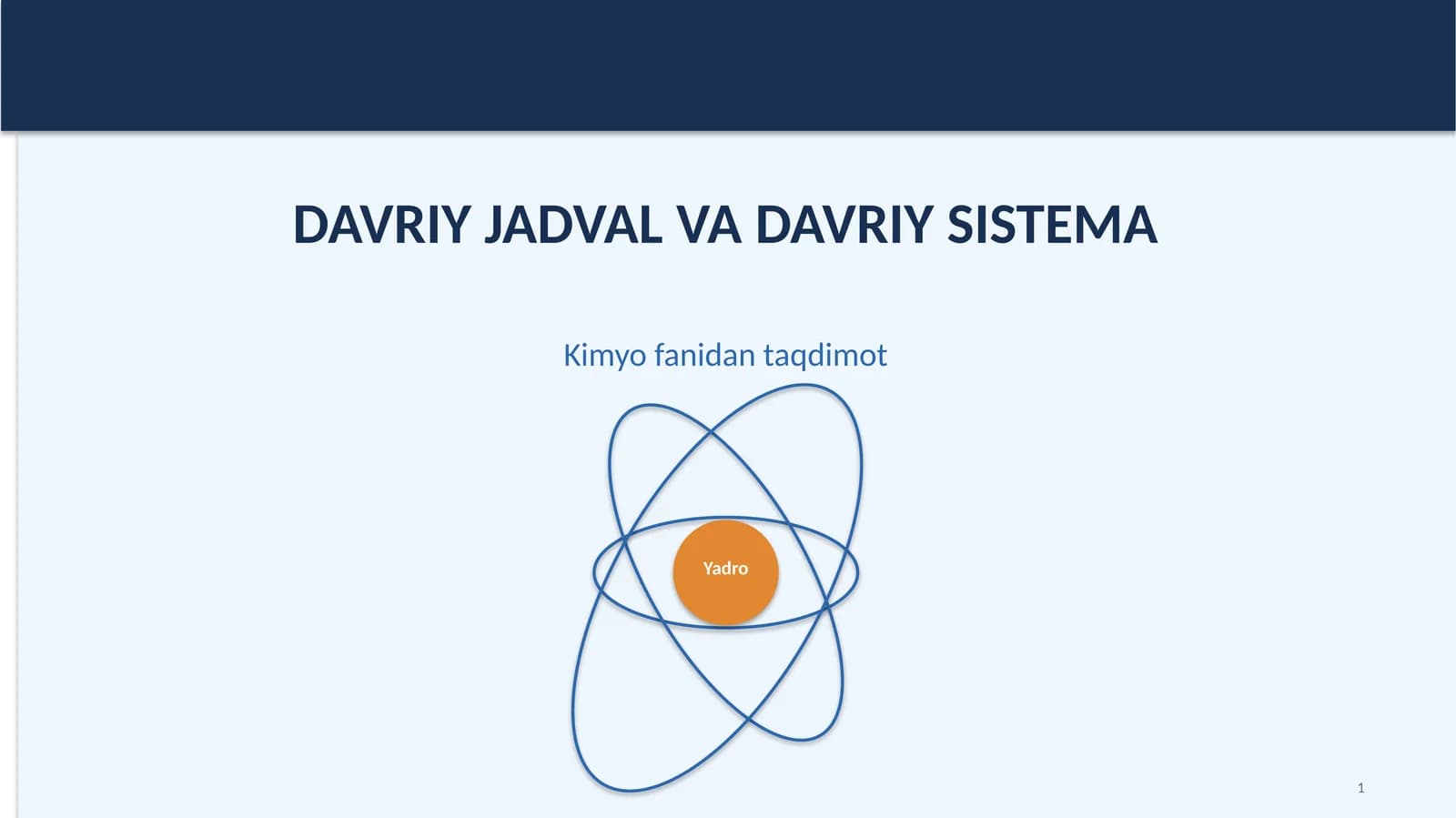 DAVRIY JADVAL VA DAVRIY SISTEMA