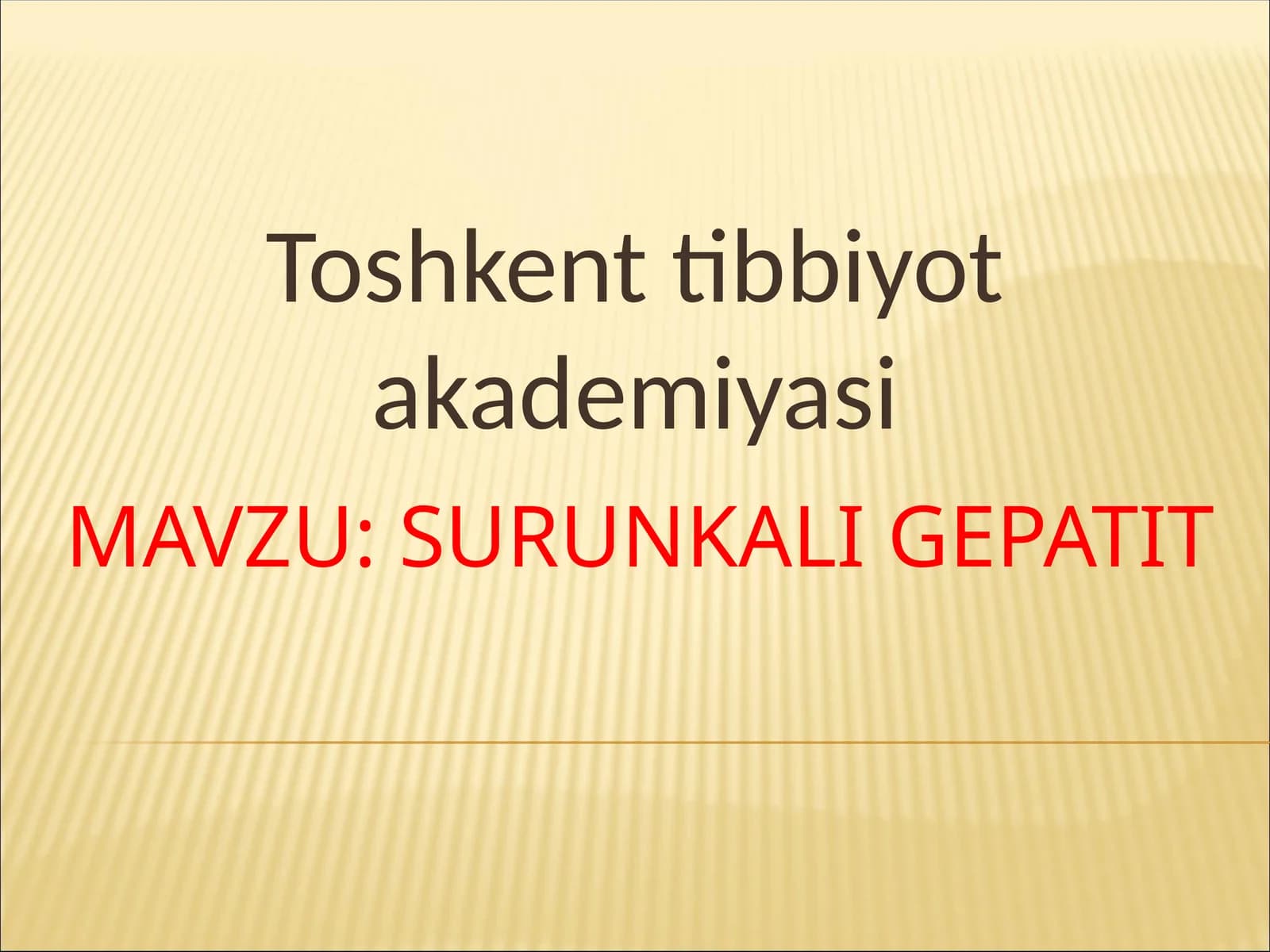 Surunkali gepatit