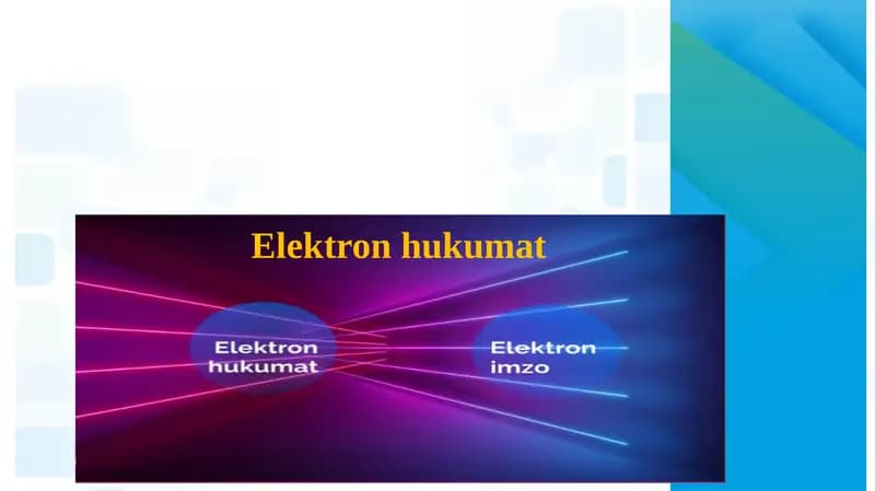 Elektron hukumat