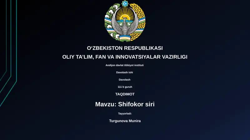 Shifokor siri
