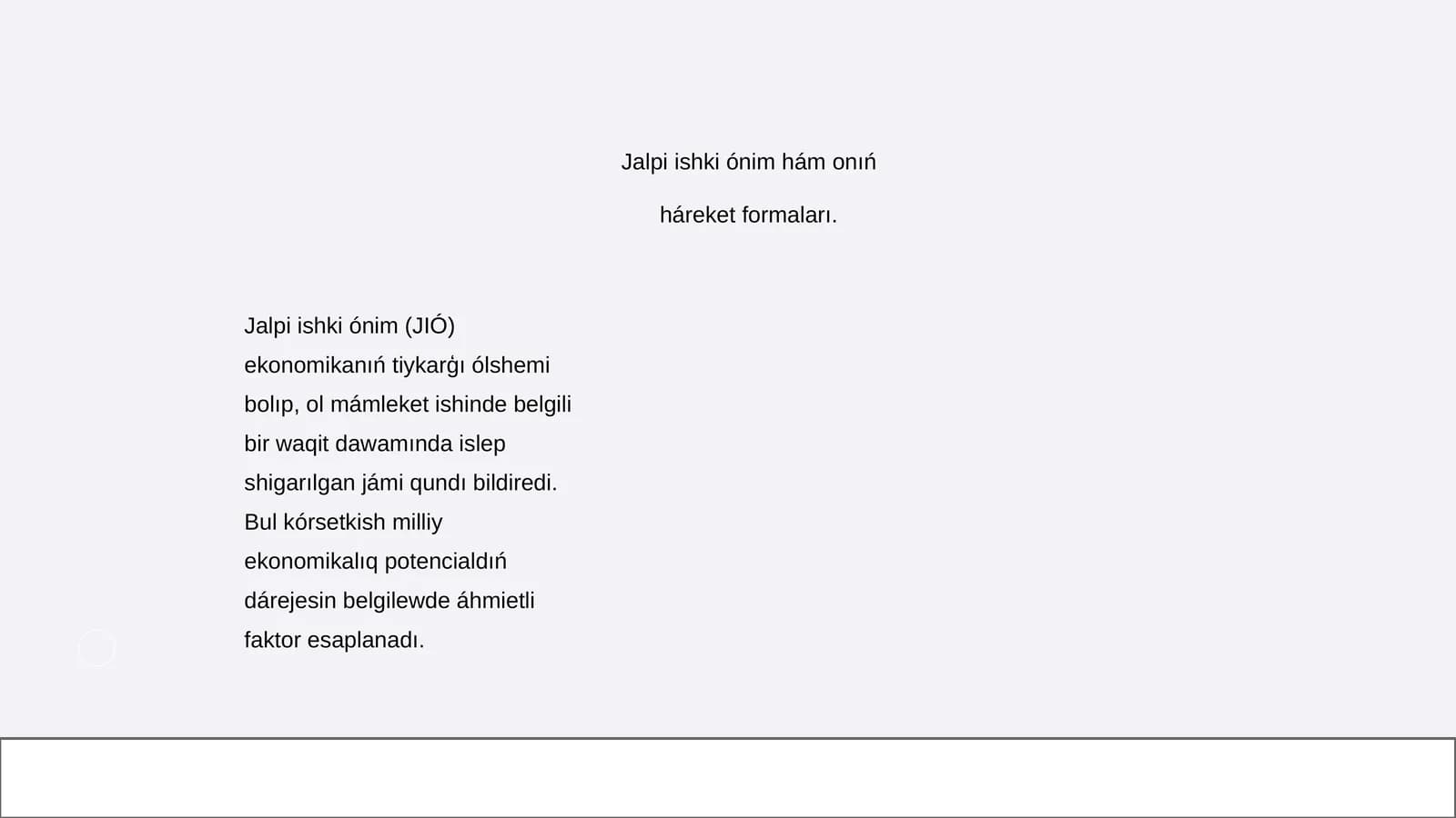 Jalpi ishki ónim