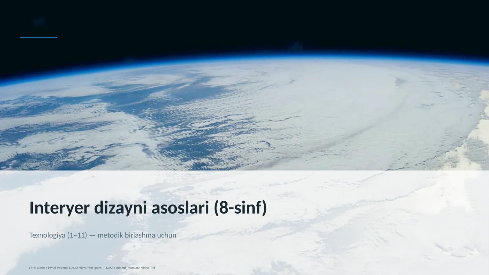 Interyer dizayni asoslari (8-sinf)
