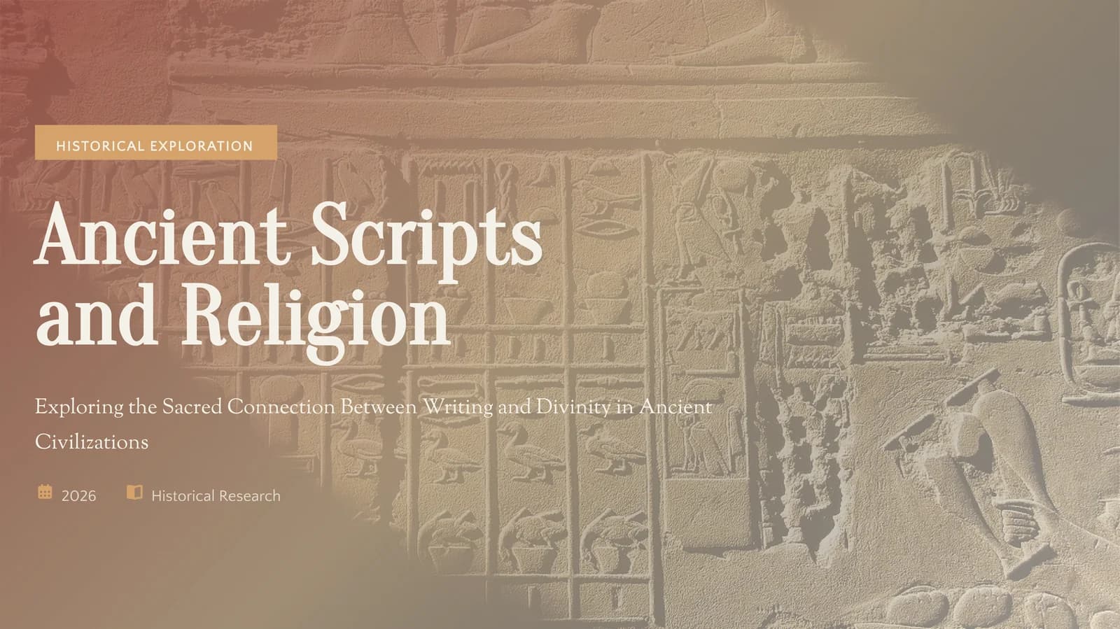 Ancient Scripts and Religion