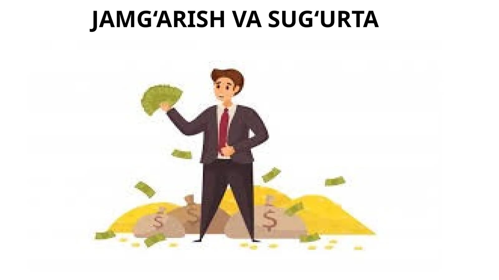 JAMG‘ARISH VA SUG‘URTA