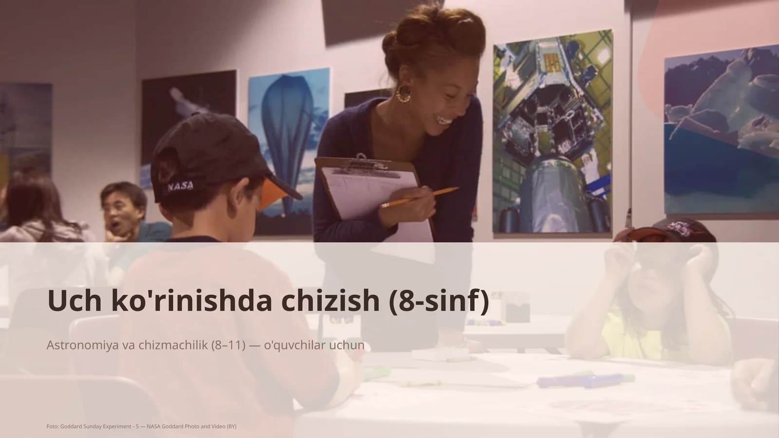 Uch ko'rinishda chizish (8-sinf)