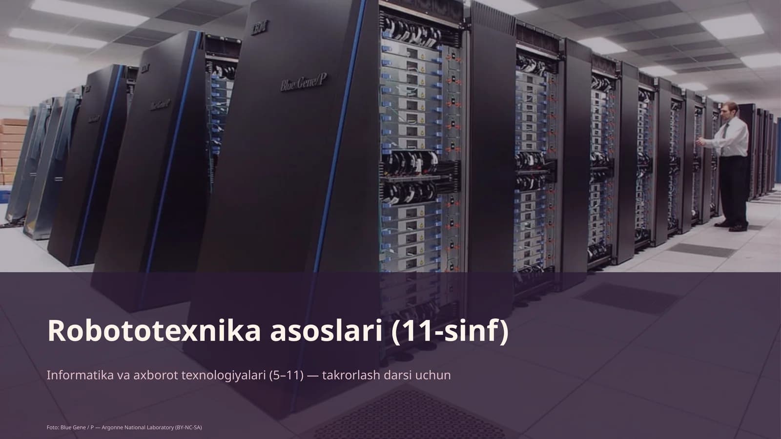Robototexnika asoslari (11-sinf)