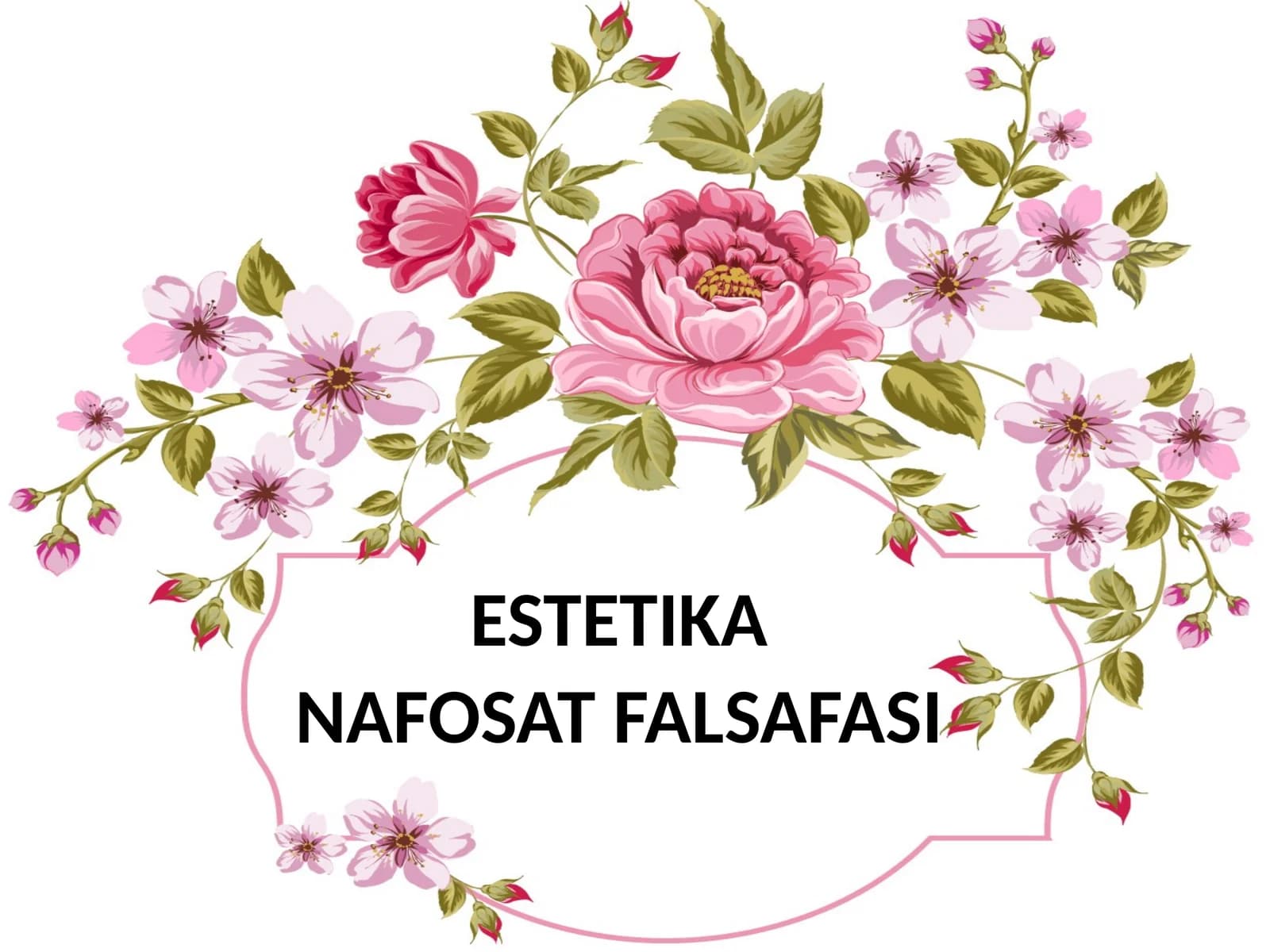 ESTETIKA NAFOSAT FALSAFASI