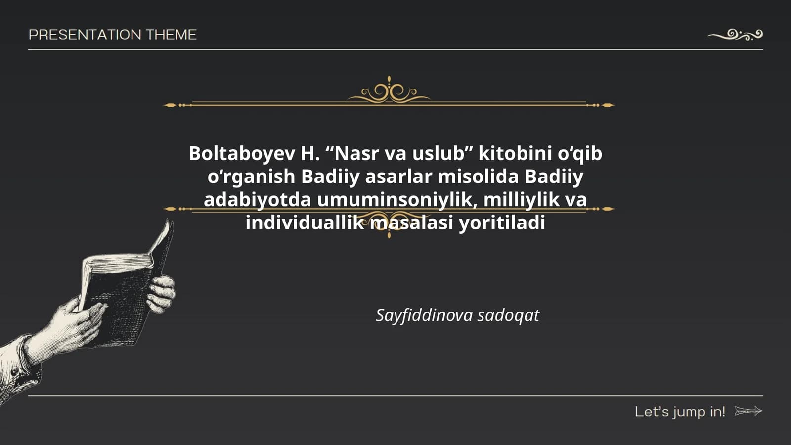 Nasr va uslub