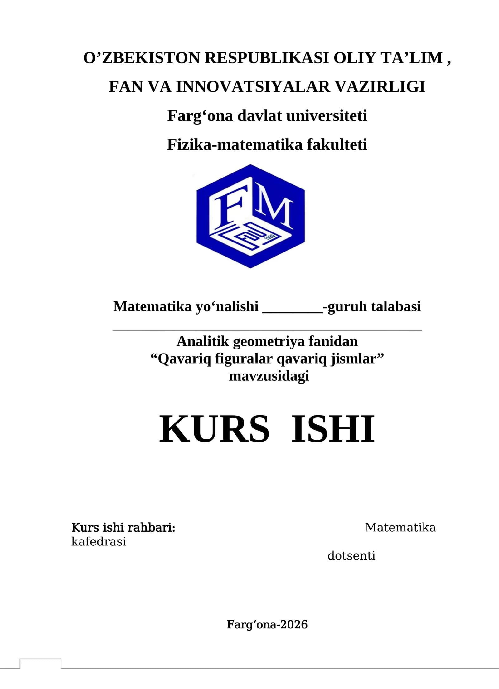 Qavariq figuralar qavariq jismlar