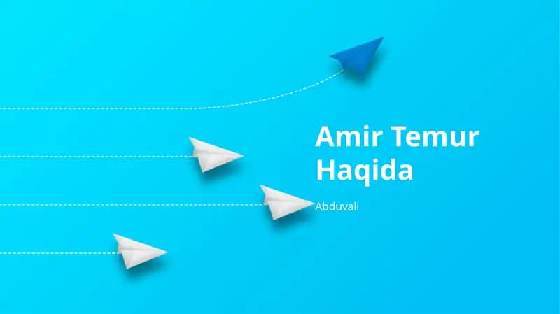 Amir Temur Haqida