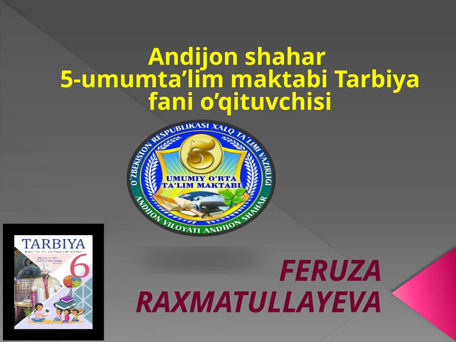 Rostgo’ylik va burch tanishtirish