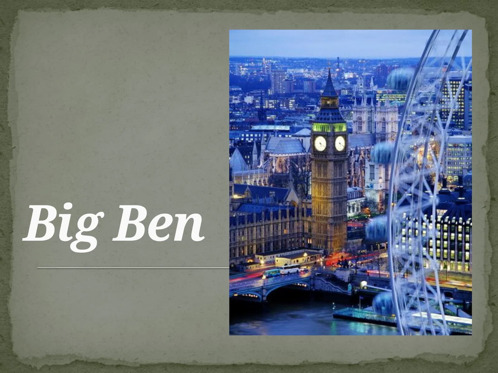 Big Ben