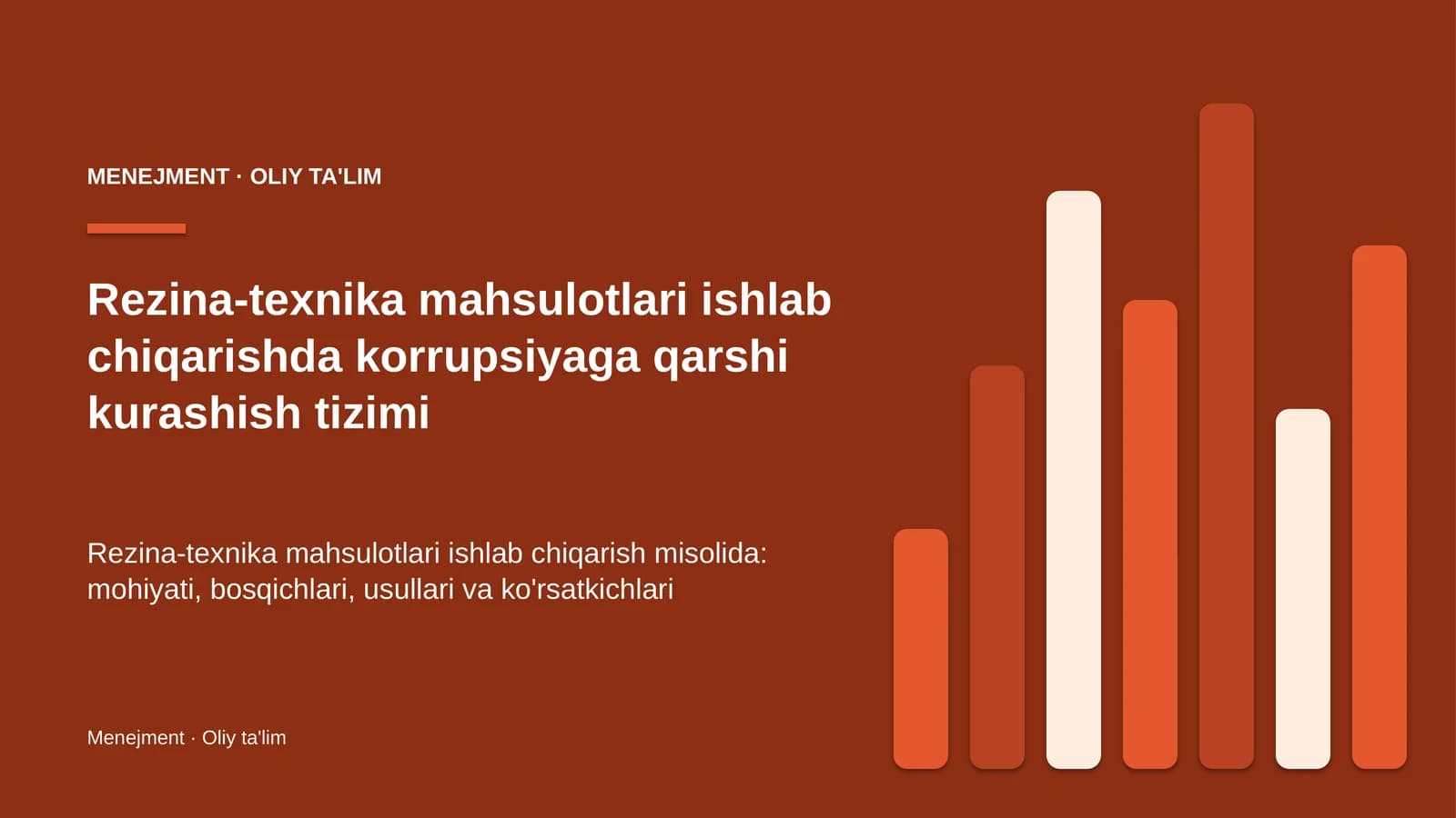 rezina texnika mahsulotlari ishlab chiqarishda korrupsiyaga qarshi kurashish tizimi 4671
