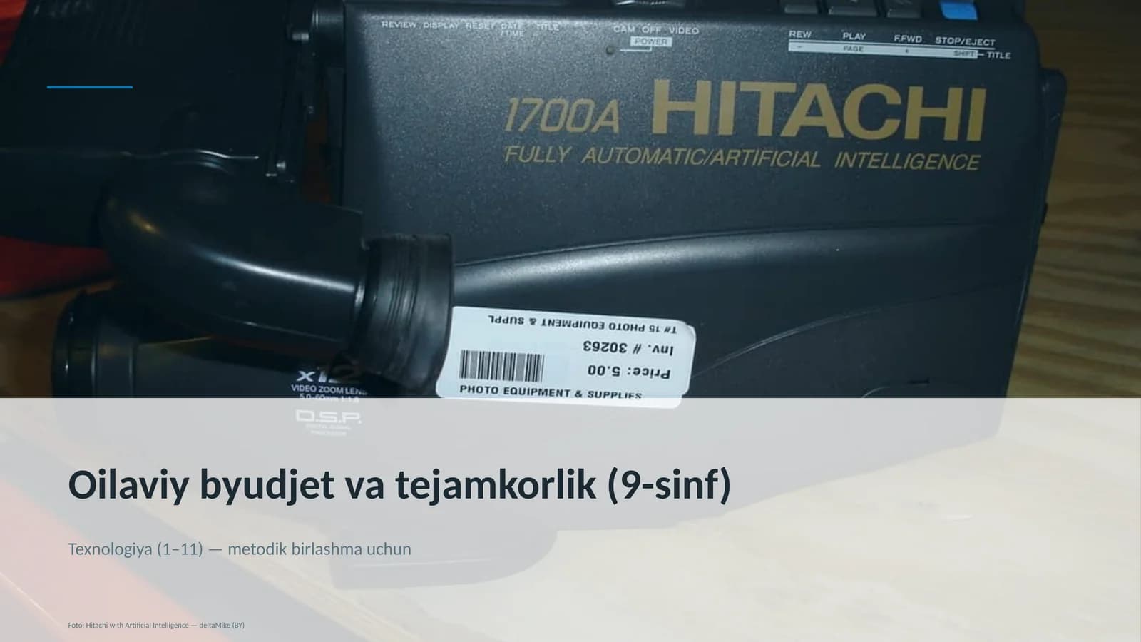 Texnologiya (1–11) — metodik birlashma uchun
