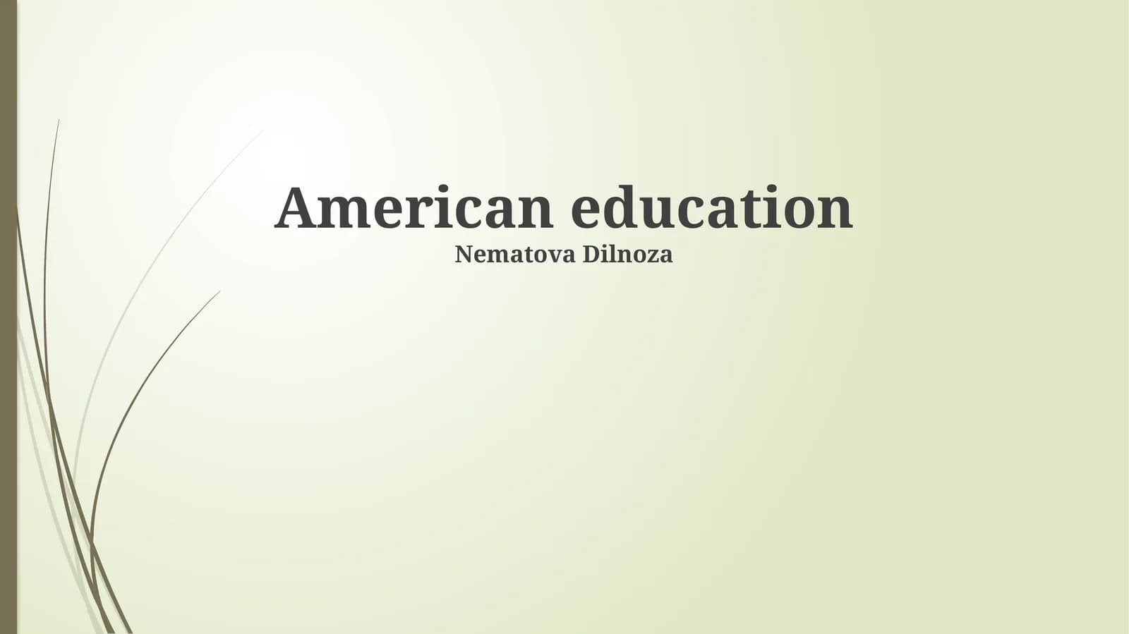 Amerika ta'limi