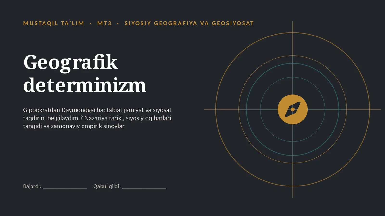 geografik determenizm
