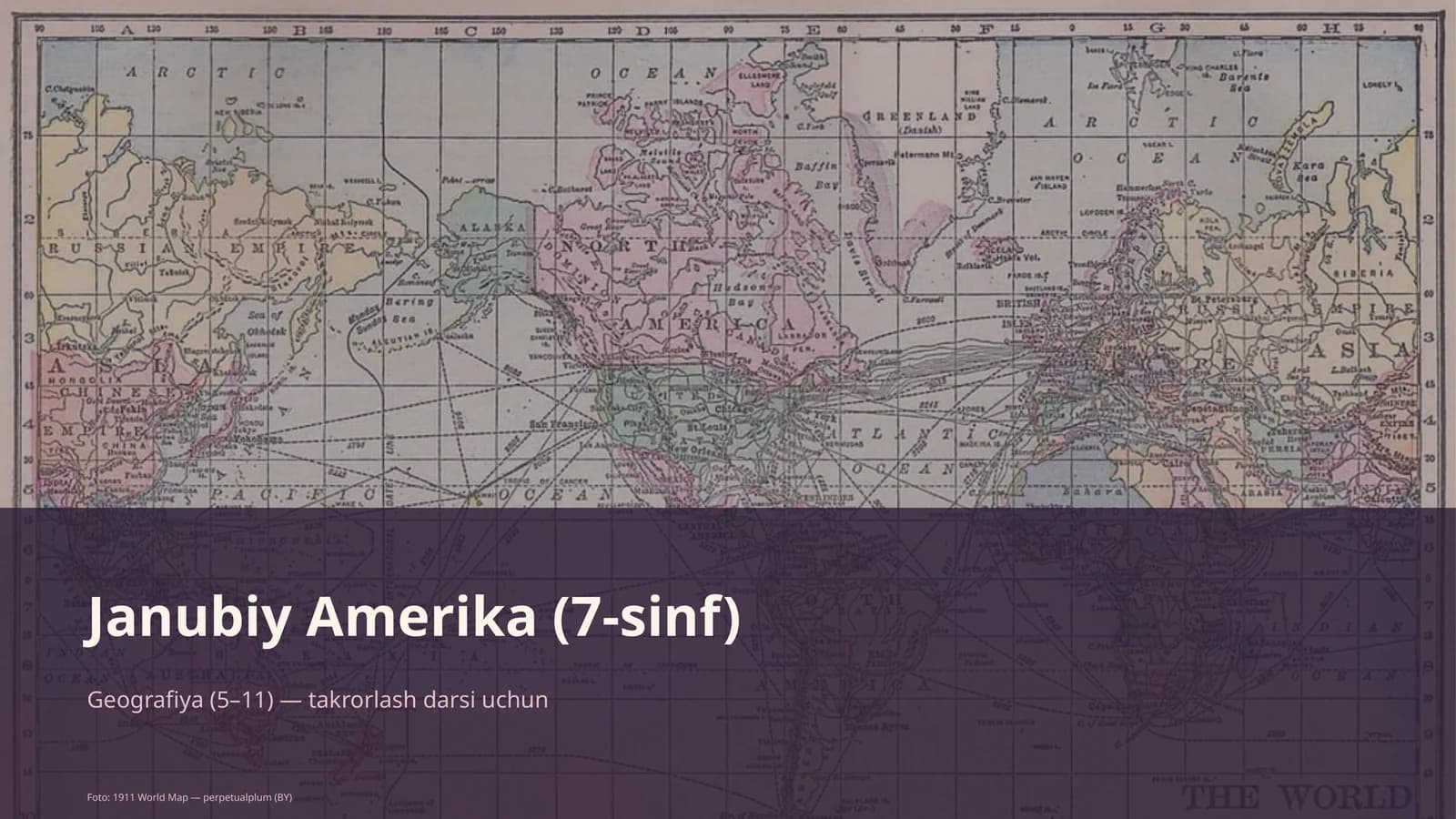 Janubiy Amerika (7-sinf)