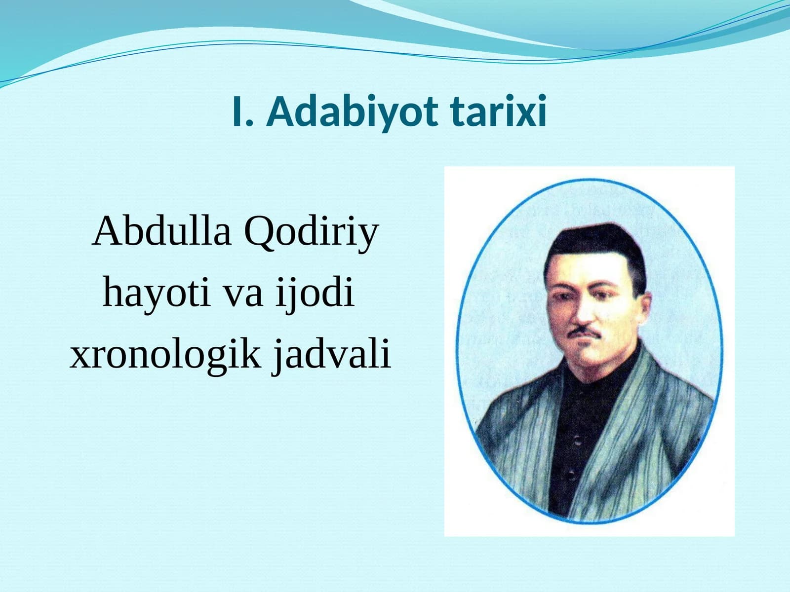 I.Adabiyottarixi