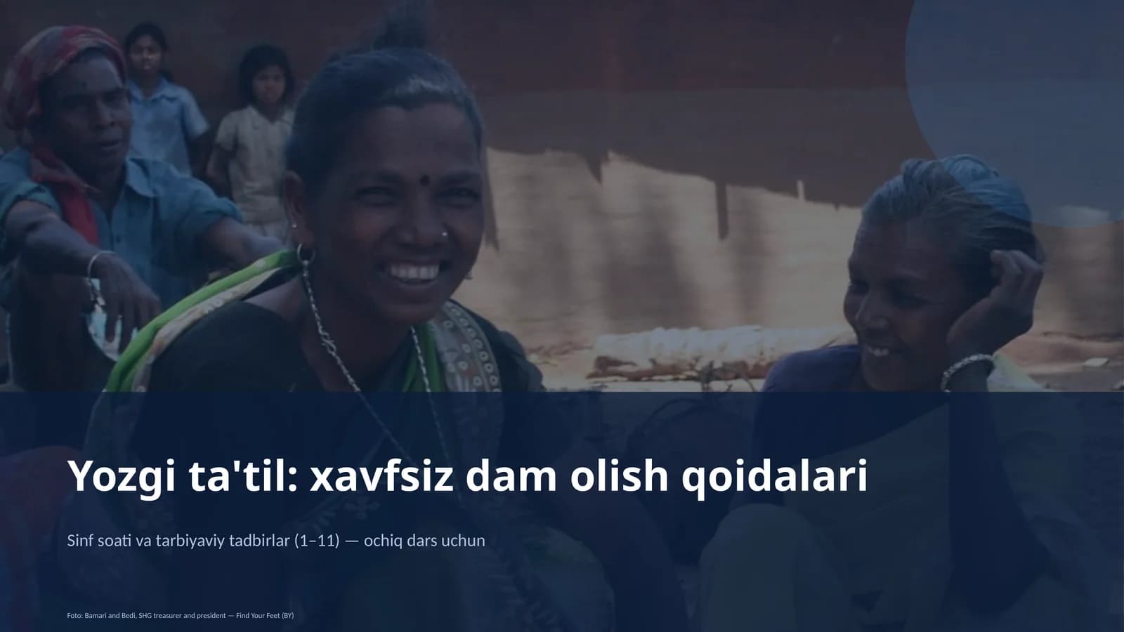 Yozgi ta'til: xavfsiz dam olish qoidalari