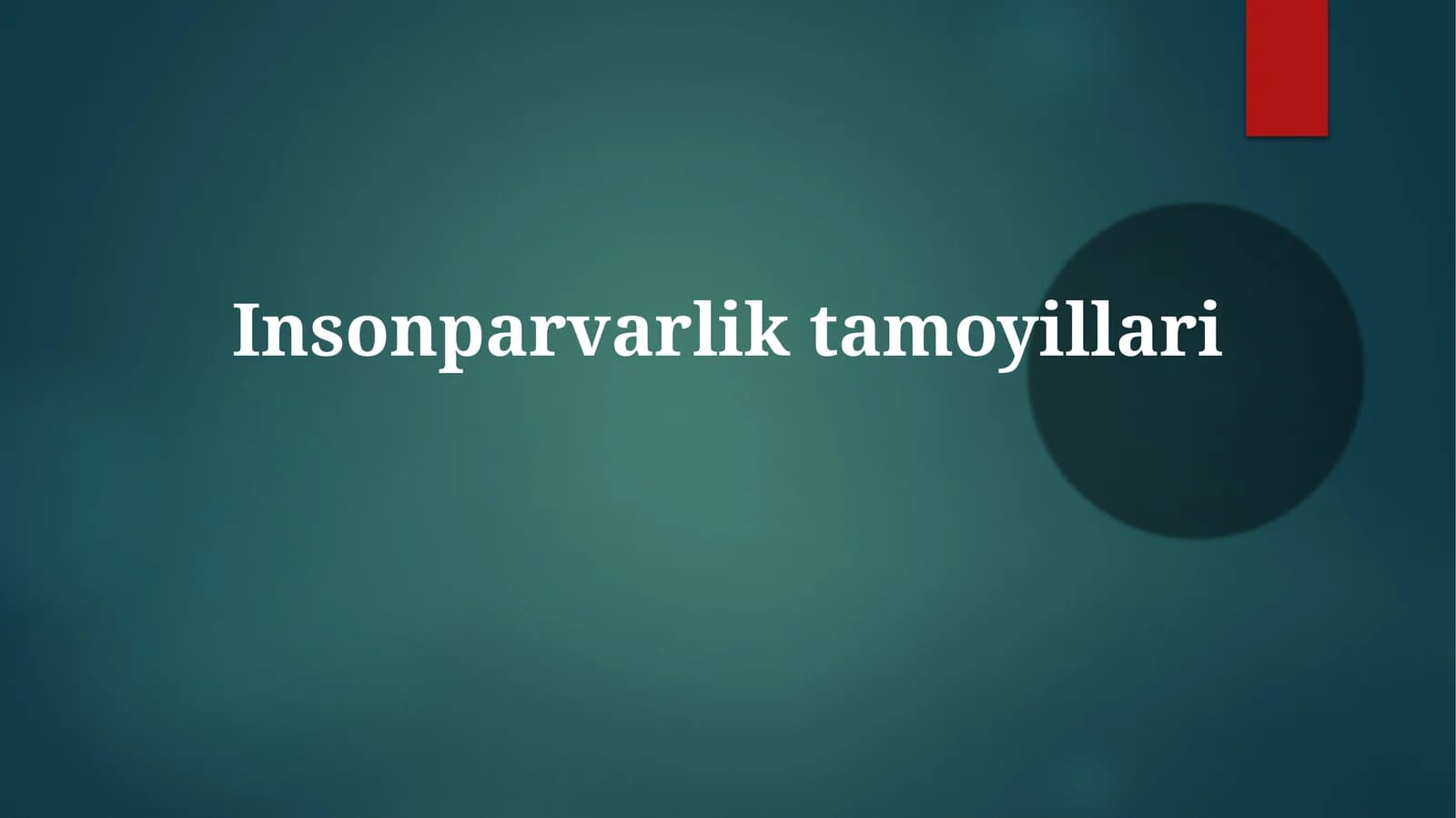 Insonparvarliktamoyillari