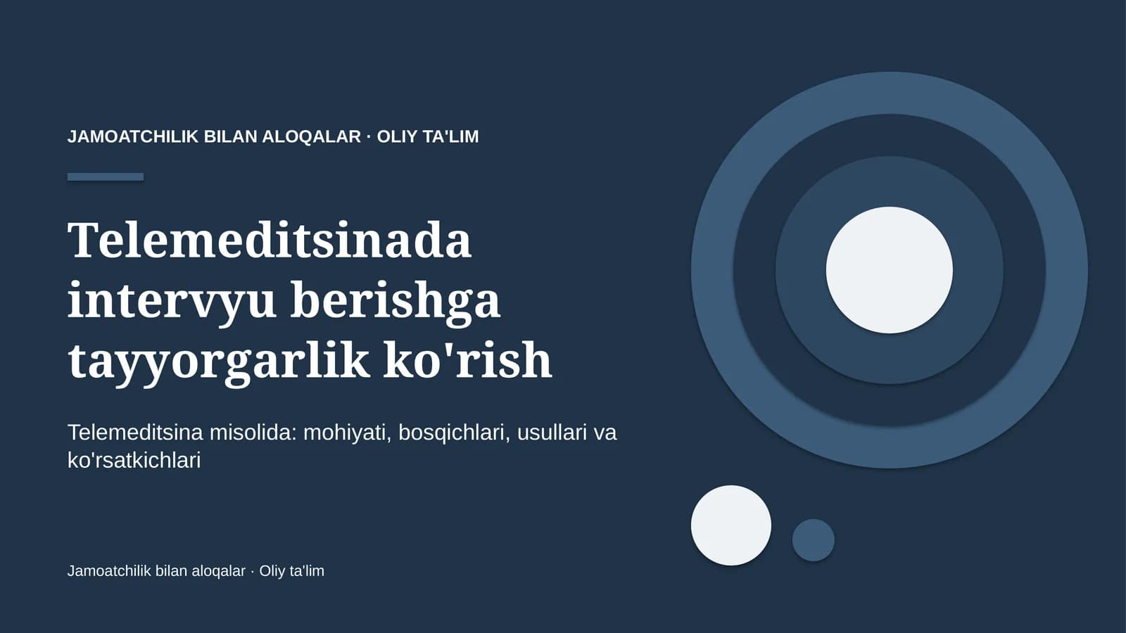 telemeditsinada intervyu berishga tayyorgarlik ko'rish 4231