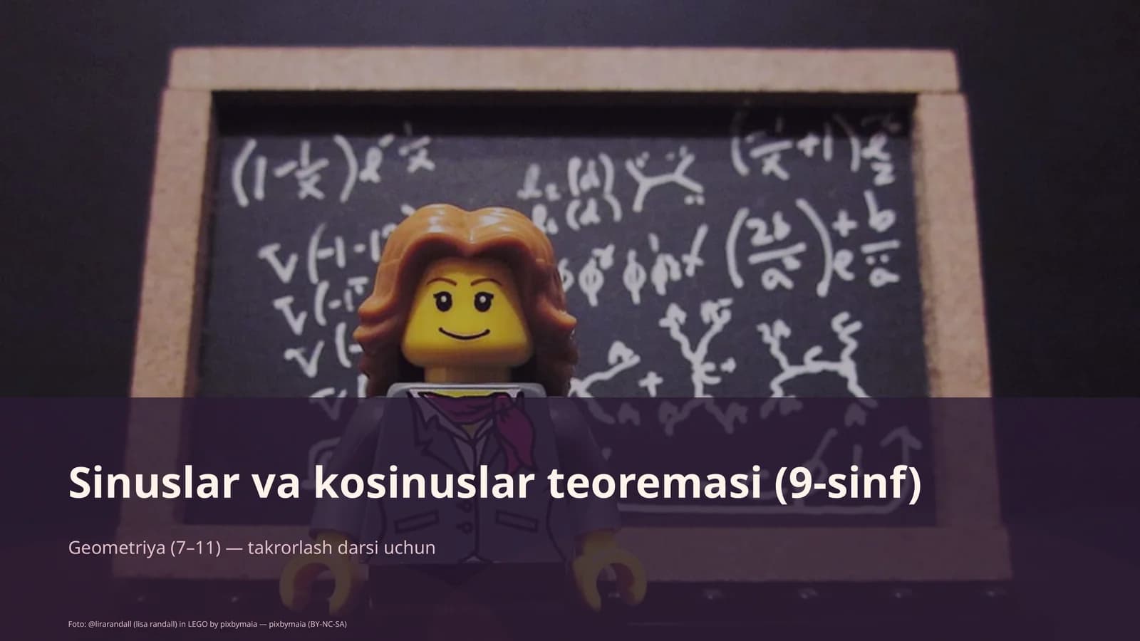 Sinuslar va kosinuslar teoremasi (9-sinf)