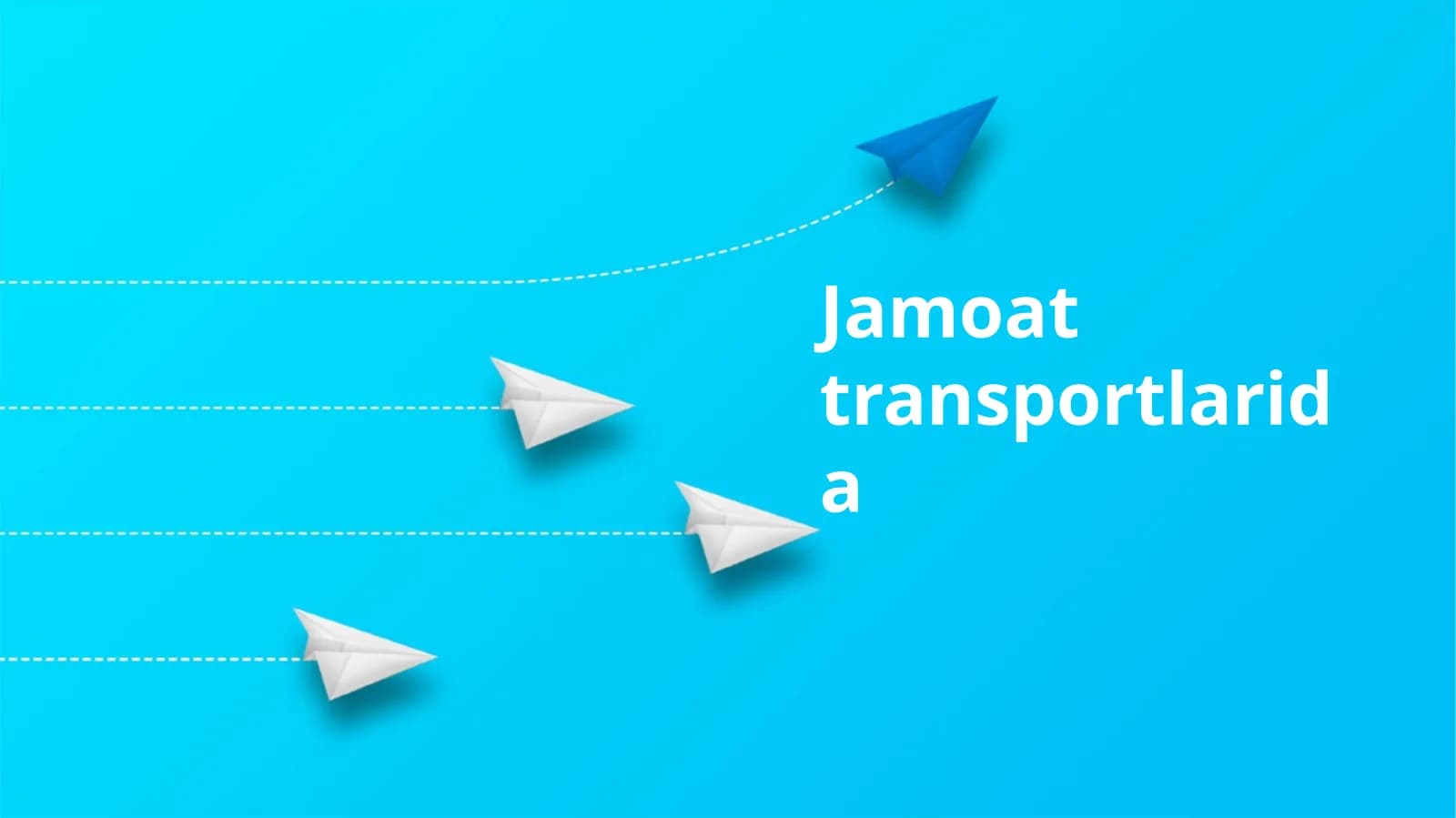 Jamoat transportlarida