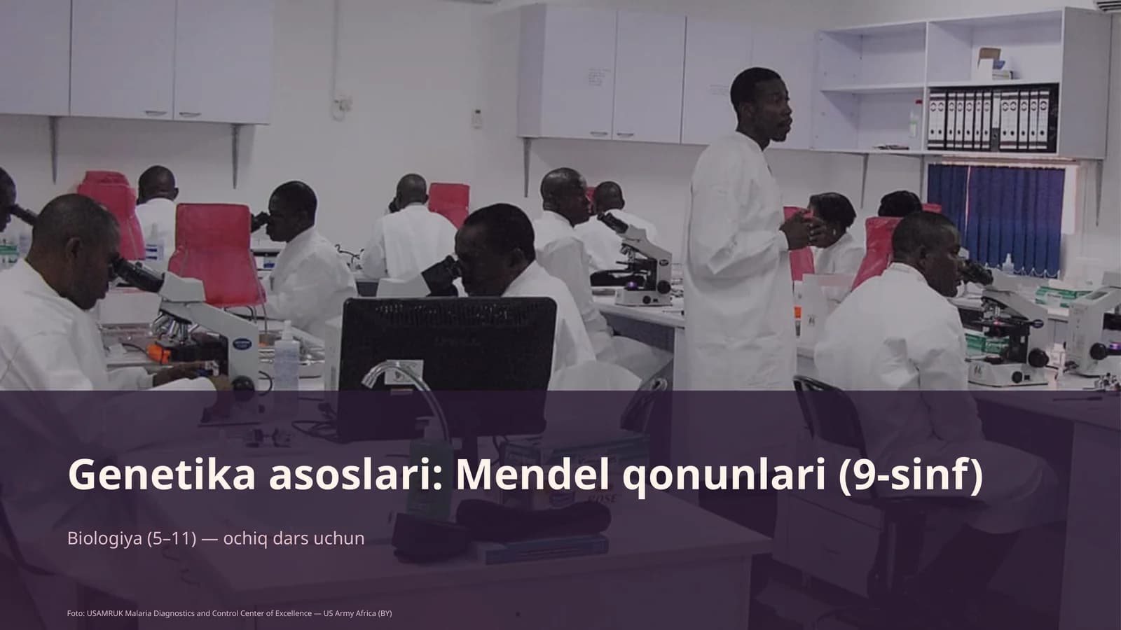 Genetika asoslari: Mendel qonunlari (9-sinf)