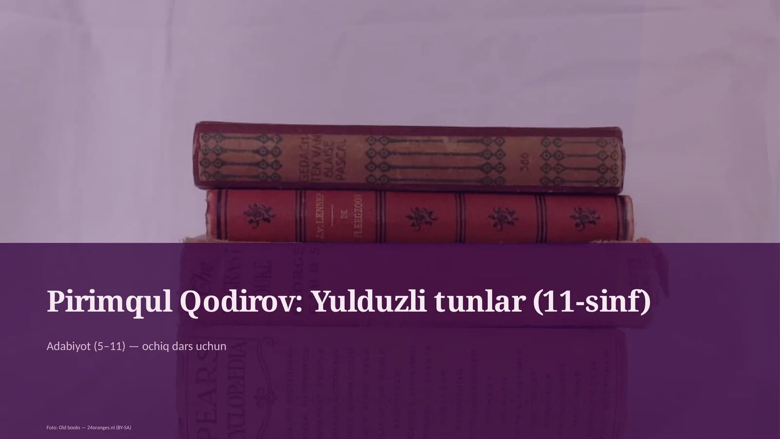 Yulduzli tunlar (11-sinf)