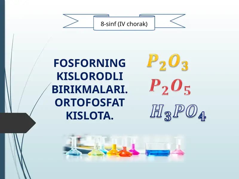 ORTOFOSFAT KISLOTA