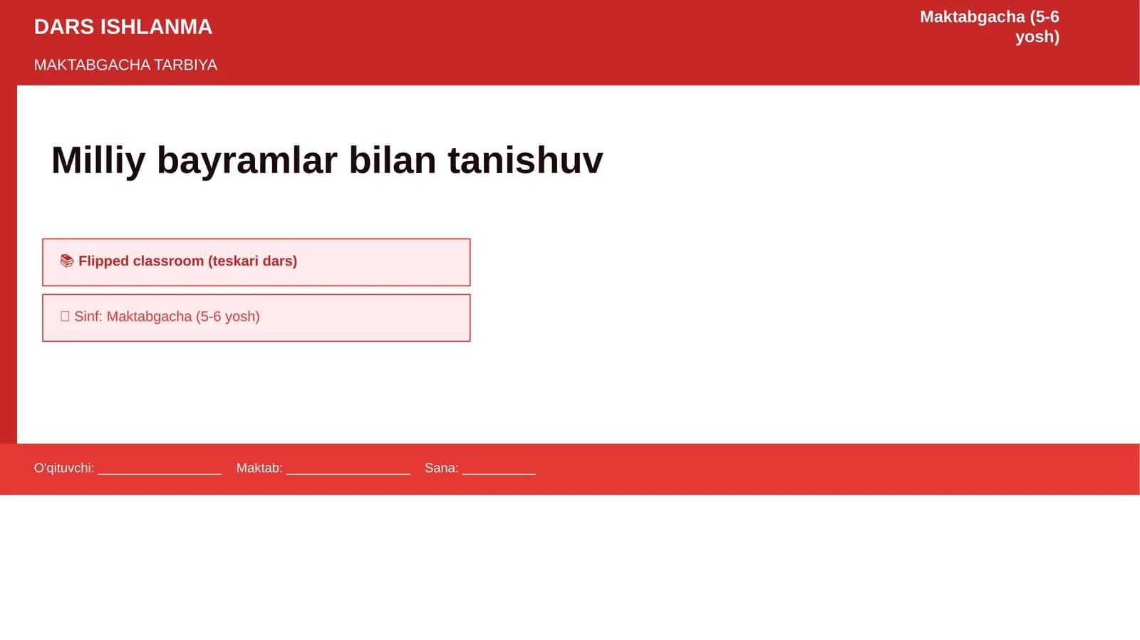 Flipped classroom (teskari dars)